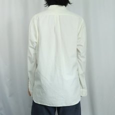 画像3: Ralph Lauren 3点留め× マチ付き コットンプルオーバーボタンダウンシャツ M (3)