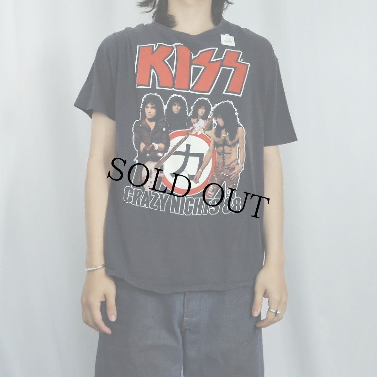 画像3: 80's KISS USA製 "CRAZY NIGTS 88" ロックバンドツアー プリントTシャツ XL (3)