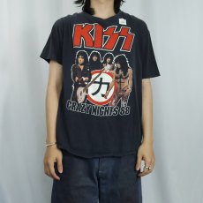 画像3: 80's KISS USA製 "CRAZY NIGTS 88" ロックバンドツアー プリントTシャツ XL (3)