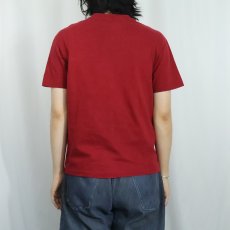 画像3: 90's USA製 アーガイル柄 プリントTシャツ S (3)