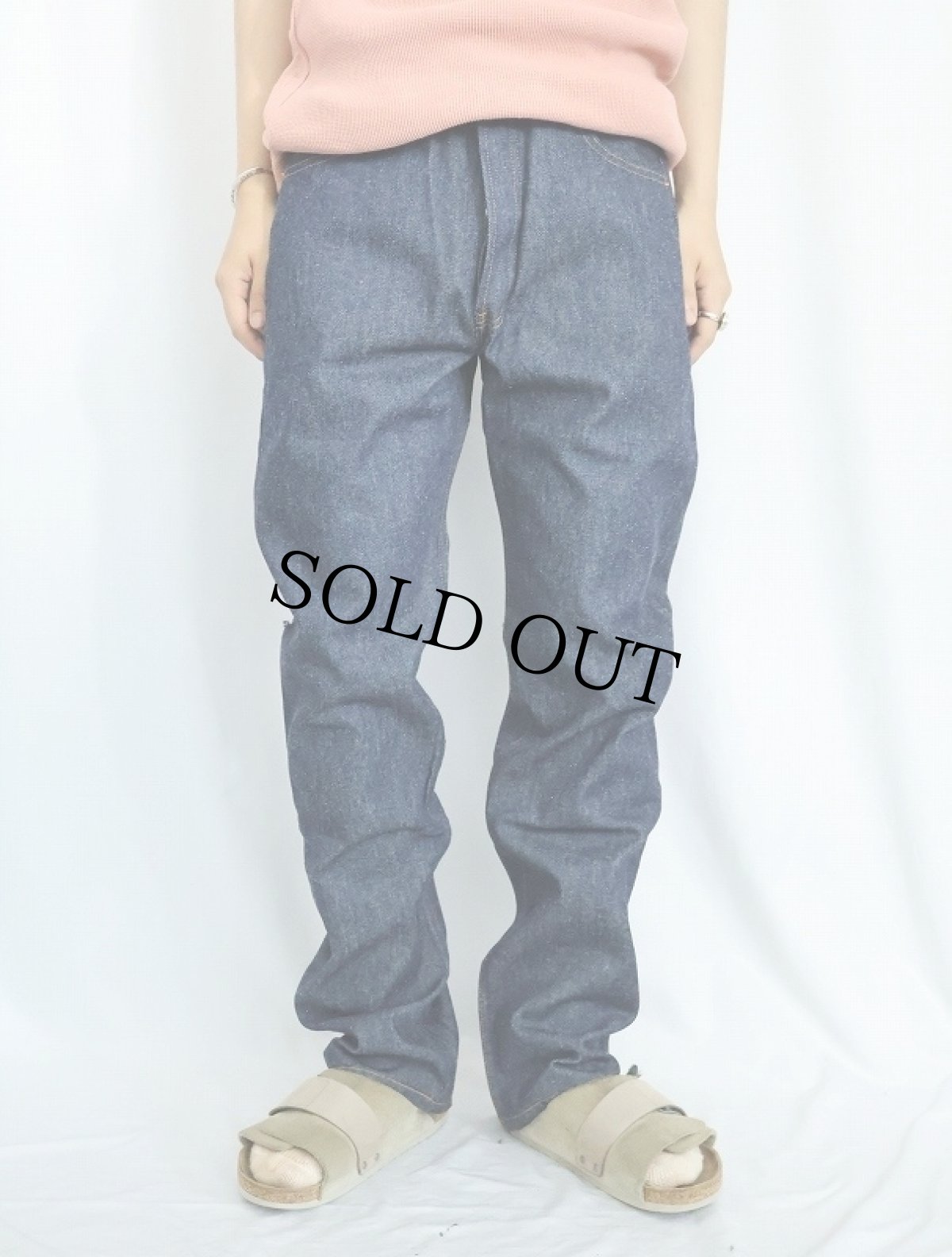 画像4: 90's Levi's 501 USA製 デニムパンツ フラッシャー付き DEADSTOCK W32 (4)