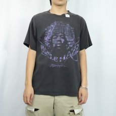 画像2: Jimi Hendrix "PURPLE HAZE" ミュージシャンプリントTシャツ L (2)
