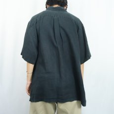 画像3: 90's LANDS' END リネンシャツ XL (3)