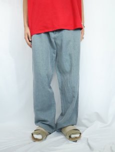 画像2: THE TERRITORY AHED リネン×シルクパンツ W36 (2)
