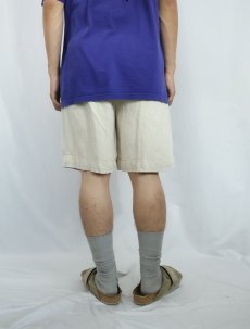 画像3: Jacky Davy 2タック リネンショーツ W28 (3)
