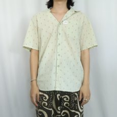 画像2: 2000's Patagonia "ORGANIC COTTON" 総柄 コットンシャツ M (2)