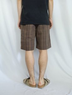 画像3: 2000's Patagonia チェック柄 シアサッカーショーツ W31 (3)