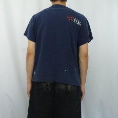 画像3: 90's〜 blink-182 ポップパンクバンドプリントTシャツ NAVY M (3)