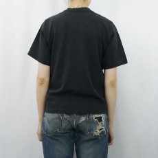 画像3: 90's 無地 ポケットTシャツ BLACK (3)