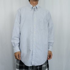 画像2: 90's〜 Brooks Brothers USA製 ストライプ柄 オックスフォードボタンダウンシャツ SIZE16 1/2-32 (2)