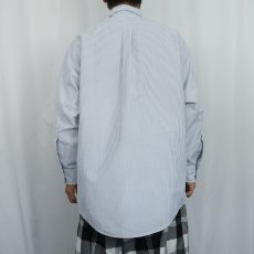 画像3: 90's〜 Brooks Brothers USA製 ストライプ柄 オックスフォードボタンダウンシャツ SIZE16 1/2-32 (3)