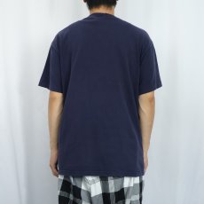 画像3: 90's Unwritten Law パンクロックバンドプリントTシャツ NAVY L (3)