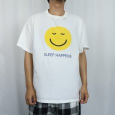 画像2: Select Comfort "SLEEP HAPPENS" 寝具メーカープリントTシャツ XL (2)