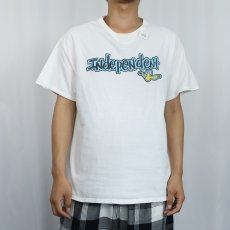 画像2: INDEPENDENT×GONZ BAR ロゴプリントTシャツ L (2)