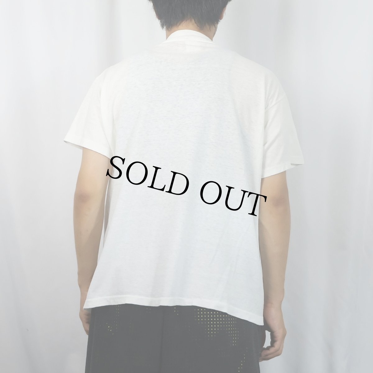 画像3: 90's "NEW YORK it ain't kansas" ピストルプリントTシャツ XL (3)