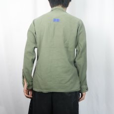 画像3: 60〜70's U.S.ARMY パッチ付き ユーティリティシャツ 3rd (3)