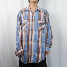 画像3: 70's FROSTPROOF USA製 チェック柄 ヘビーネルシャツ XL (3)