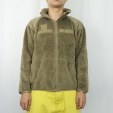 画像2: U.S.MILITARY ECWCS GEN3 Cold Weather コヨーテフリースジャケット SMALL-SHORT (2)