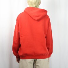 画像3: 80〜90's USA製 無地スウェットジップパーカー L (3)
