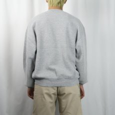 画像3: 90's RUSSELL ATHLETIC USA製 前V "GEORGIA" プリントスウェット L (3)