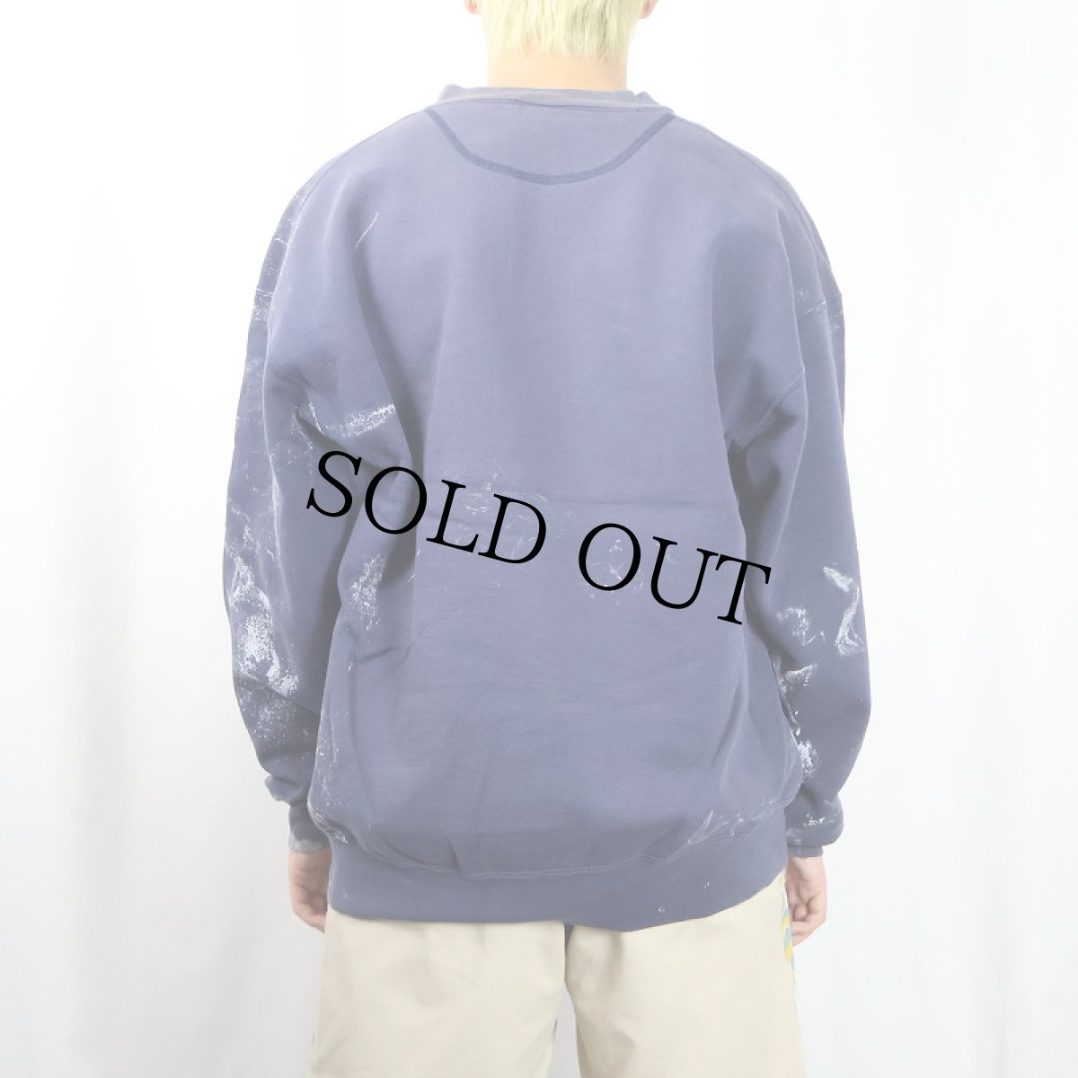 画像3: 90's USA製 "ONEONTA JACKETS" プリントスウェットフーディー NAVY XL (3)
