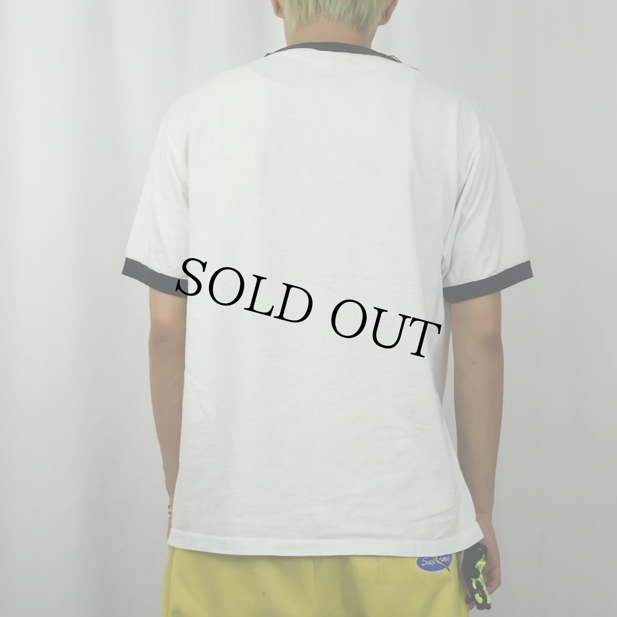 画像3: 90's "NORDSTRM BEAT THE BRIDGE" チャリティマラソン大会 プリントリンガーTシャツ XL (3)