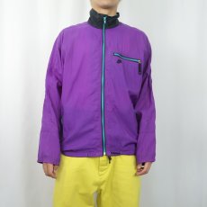 画像2: 90's NIKE ACG ロゴ刺繍 ナイロンジャケット M (2)