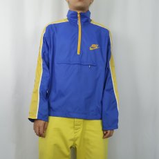 画像2: 70's NIKE USA製 サイドライン ナイロンプルオーバージャケット M (2)