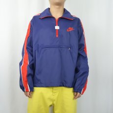 画像2: 70's NIKE USA製 サイドライン ナイロンプルオーバージャケット XL (2)