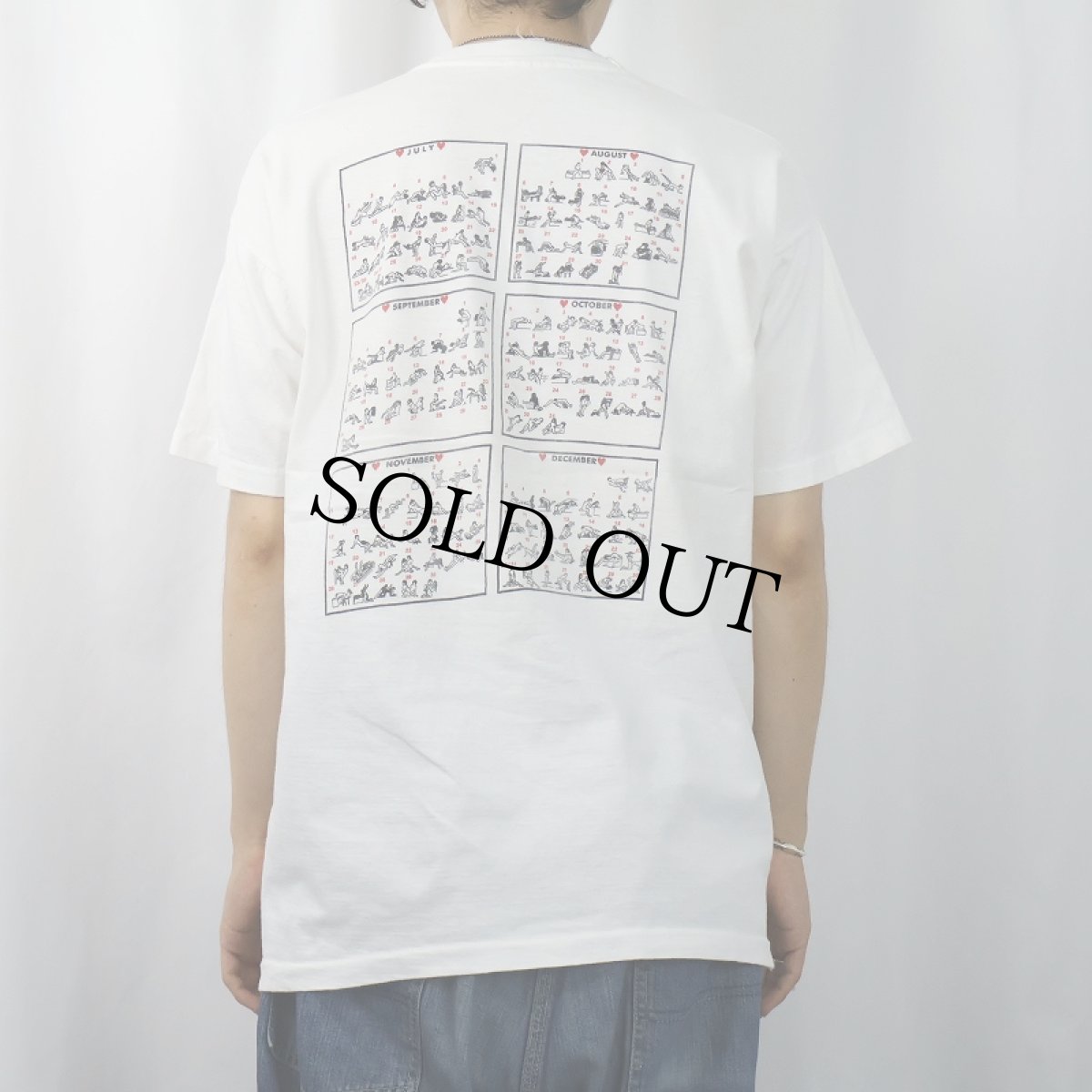 画像4: 90's "The Year of Love" エロプリントTシャツ XL (4)