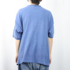 画像3: 80〜90's Eddie Bauer USA製 ヘンリーネックTシャツ L (3)