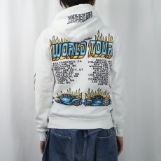 画像4: Billie Eilish "WORLD TOUR" ミュージシャンツアースウェットフーディー S (4)