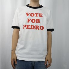 画像2: Napoleon Dynamite "VOTE FOR PEDRO" コメディ映画 プリントリンガーTシャツ M (2)