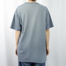 画像3: 90's Will Bullas "Duck Tape" アートプリントTシャツ GRAY XL (3)