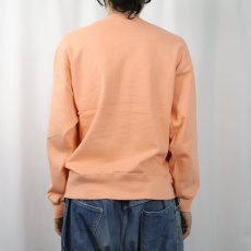 画像3: 80〜90's Champion 青刺繍タグ 中期 USA製 ロゴ刺繍 前Vスウェット L (3)