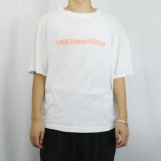 画像2: 80's〜 ABERCROMBIE&FITCH 発砲プリントTシャツ  (2)