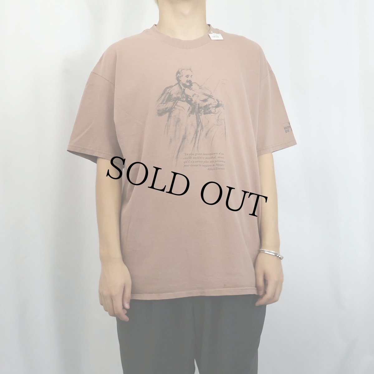 画像2: 90's Albert Einstein USA製 "FESTIVAL INTERNATIONAL DE LANAUDIERE" 音楽フェスティバルプリントTシャツ XL (2)