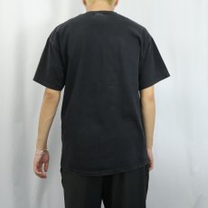 画像3: 90's USA製 "THE ART INSTITUTE OF CHICAGO" 美術館プリントTシャツ BLACK L (3)