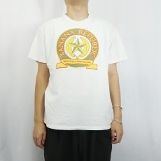 画像2: 80's BANANA REPUBLIC USA製 ロゴプリントTシャツ XL (2)