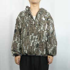 画像2: "TREBARK" カモ柄 コットンフーディー (2)