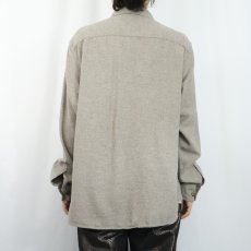画像3: PENDLETON "PENDLETON" マチ付き ライトネルシャツ L (3)