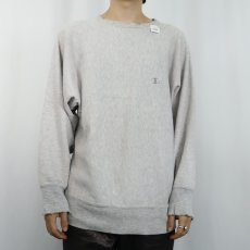 画像2: 80's Champion REVERSE WEAVE トリコタグ USA製 目付き スウェット XL (2)