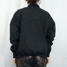 画像3: 90's〜 ORIGINAL WINDBREAKER ポリエステル×コットンダービージャケット BLACK L (3)