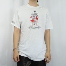 画像2: 80's USA製 "30 YEAR REUNION" パロディプリントTシャツ L (2)