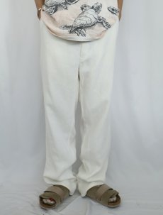画像2: Brooks Brothers "1818 Madison" リネンパンツ W35 (2)