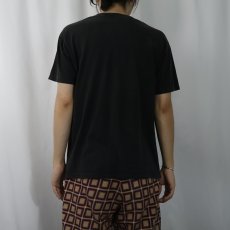 画像3: 90's Hanes 無地ポケットTシャツ BLACK L (3)