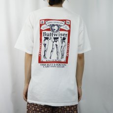 画像4: 90's〜 "Buttwiser" ビールメーカー パロディプリントTシャツ (4)