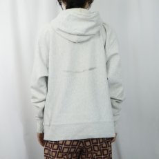 画像3: Champion REVERSE WEAVE "GEORGETOWN" プリントスウェットフーディー L (3)