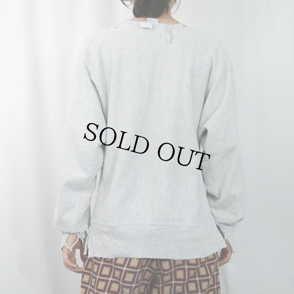 画像3: 90's Champion REVERSE WEAVE USA製 "BULLS BASKETBALL" NBAチーム プリントスウェット L (3)