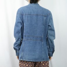 画像3: 70's Levi's USA製 オレンジタブ デニムジップジャケット (3)
